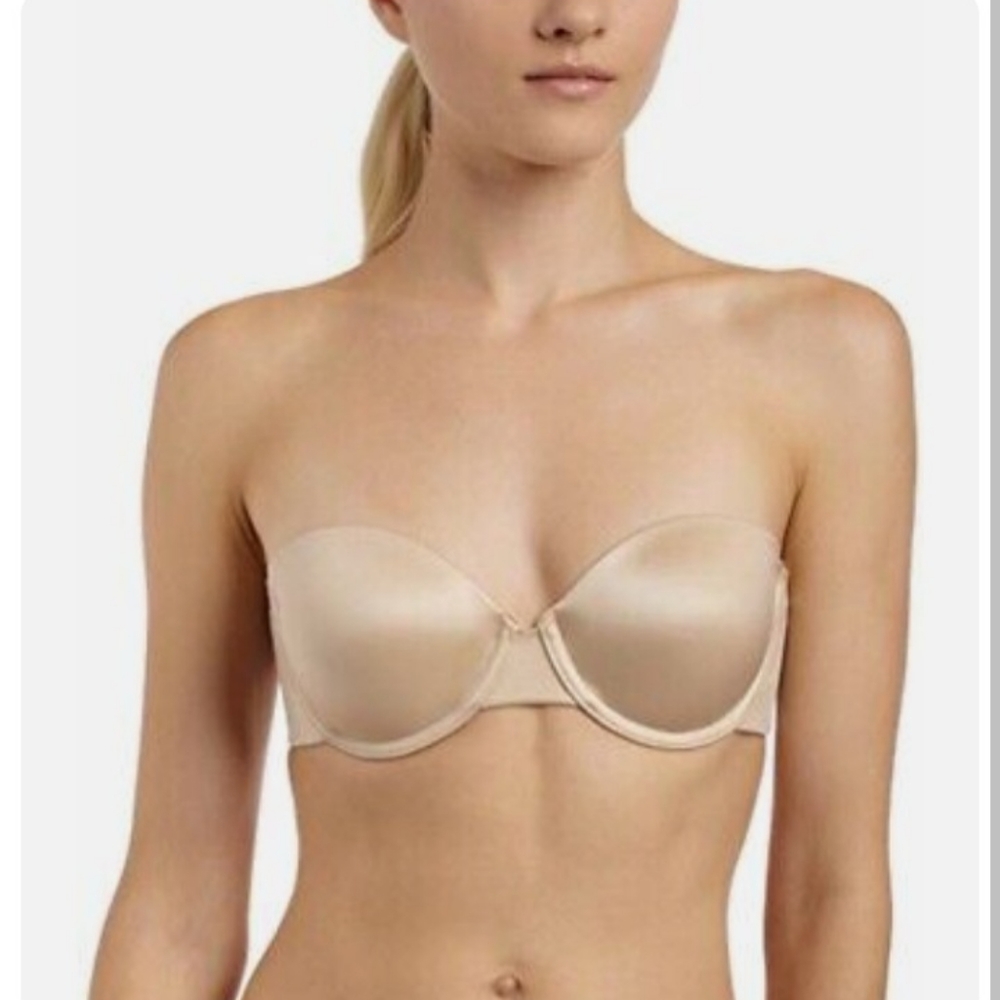 Maidenform Custom Lift Strapless Bra 09455 - Beige (38C)